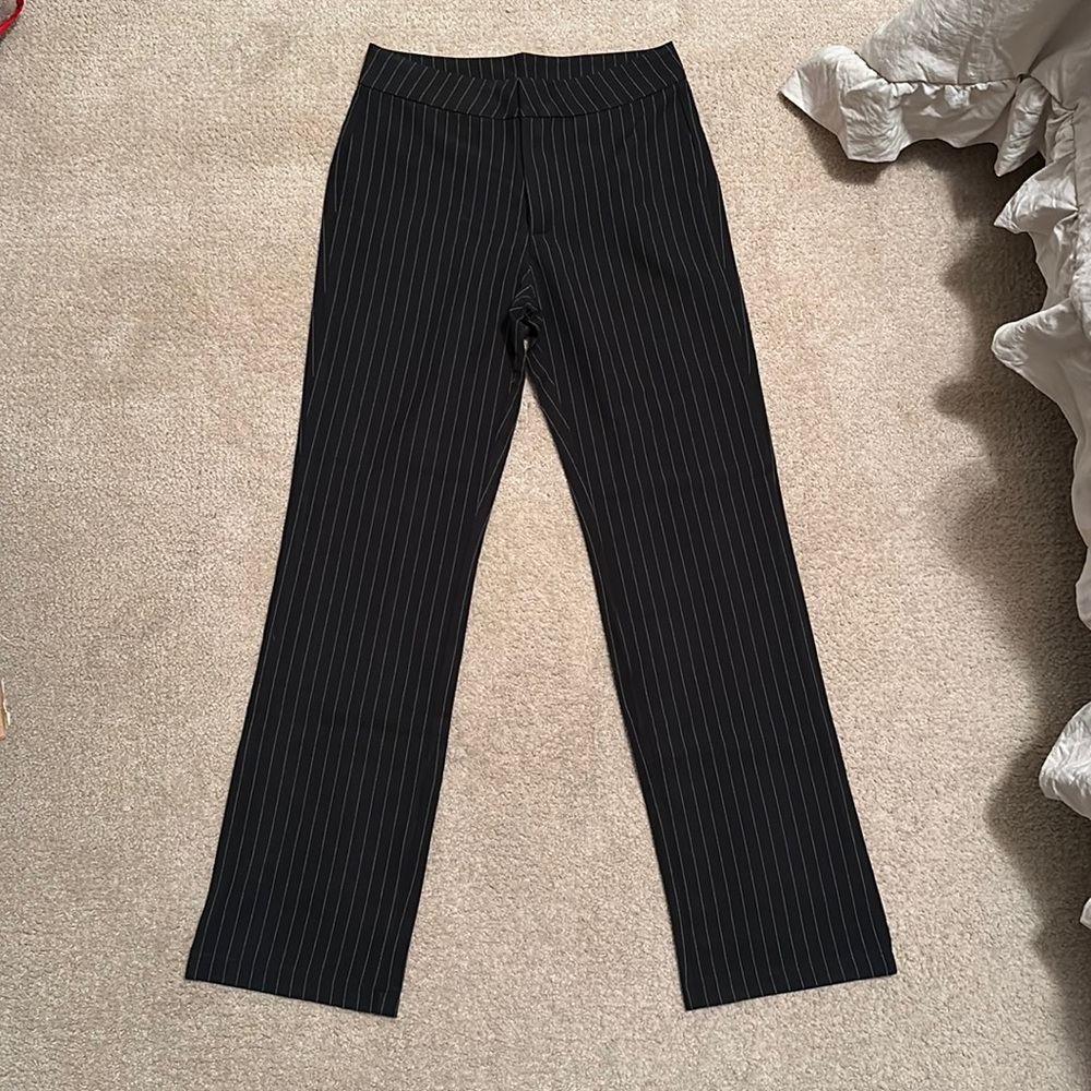 Pinstripe pants